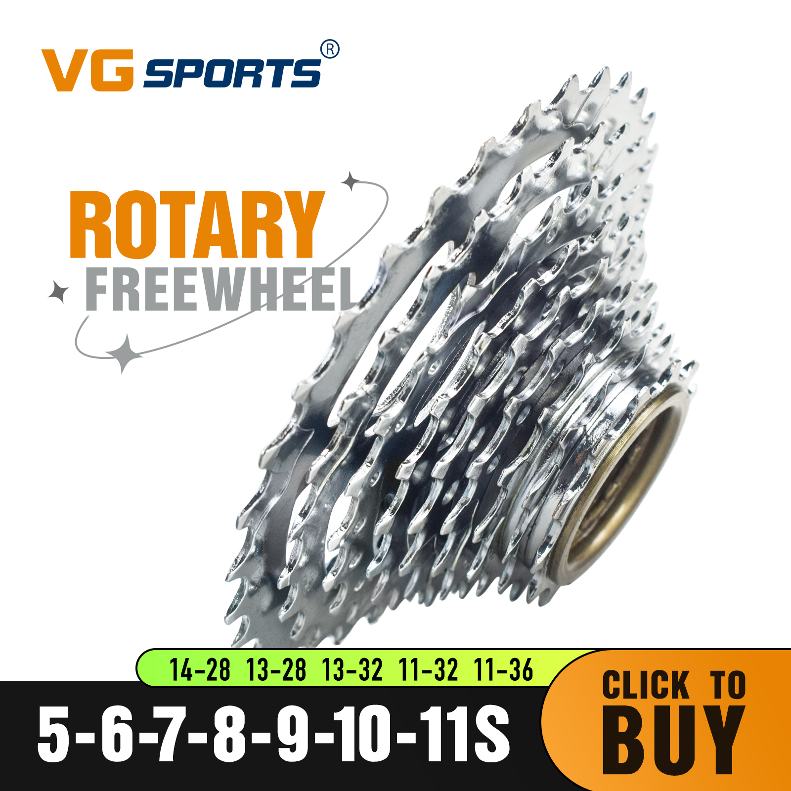Matter Hub Thread - VG Sports Bike Sprocket 5/6/7/8/9/10/11 Speed
