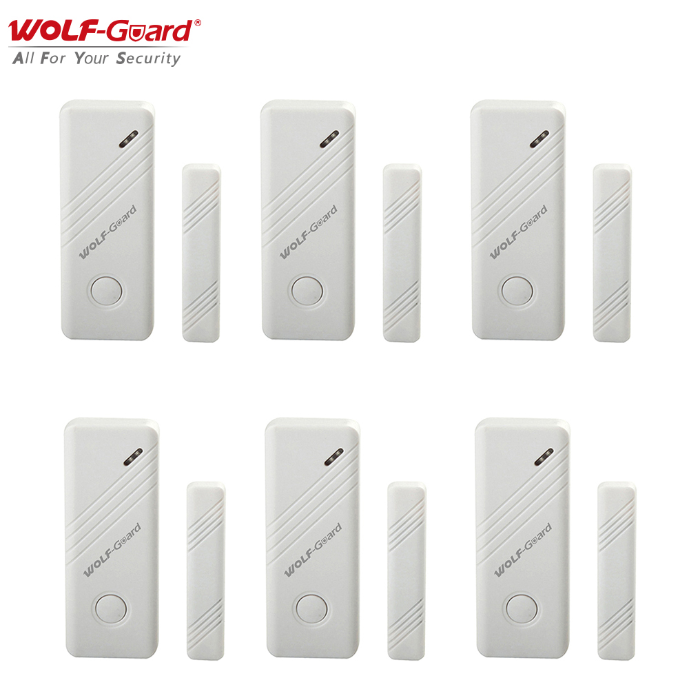 Home Automation Diy - 6 x Wolf-Guard Wireless Contact Door