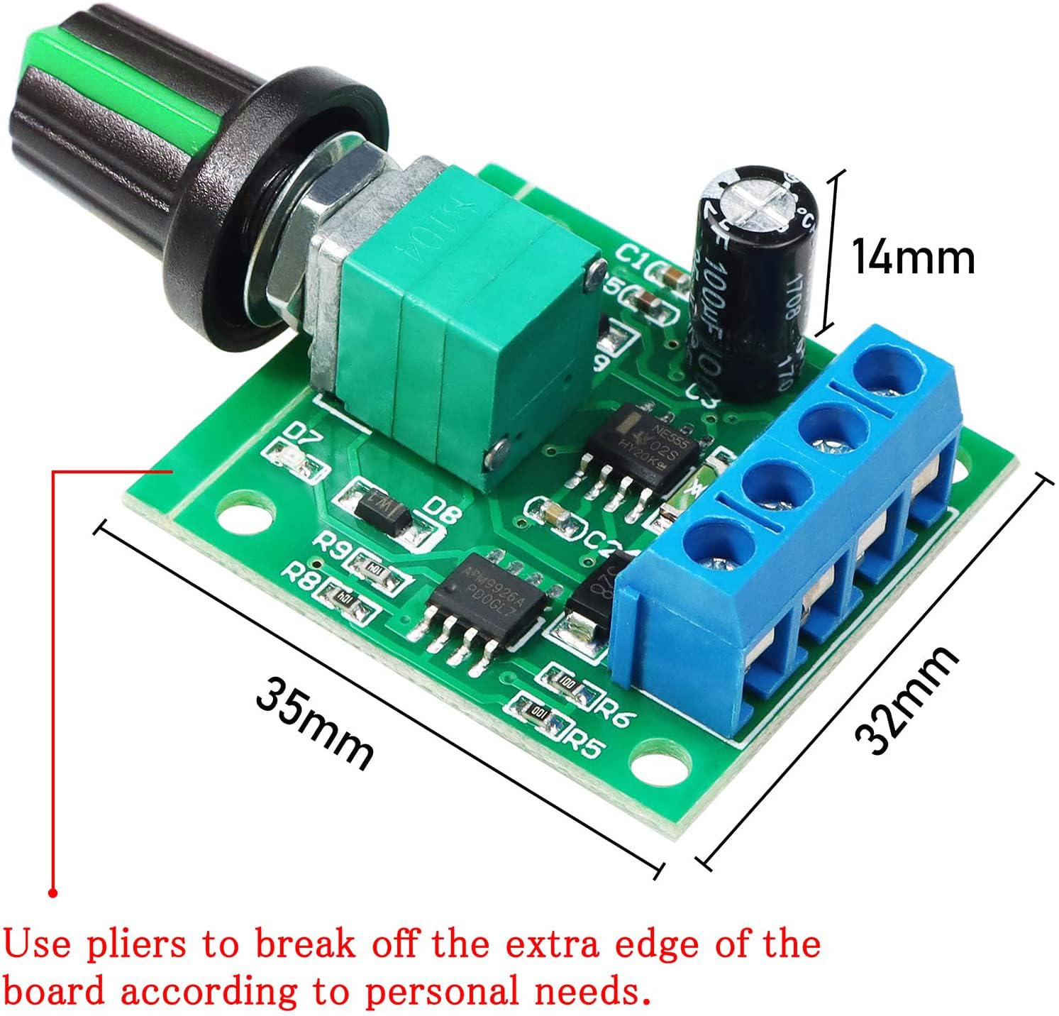 2PCS / 4PCS / 6PCS 1.8V 3V 5V  - Level Shifter 3.3V avis et prix