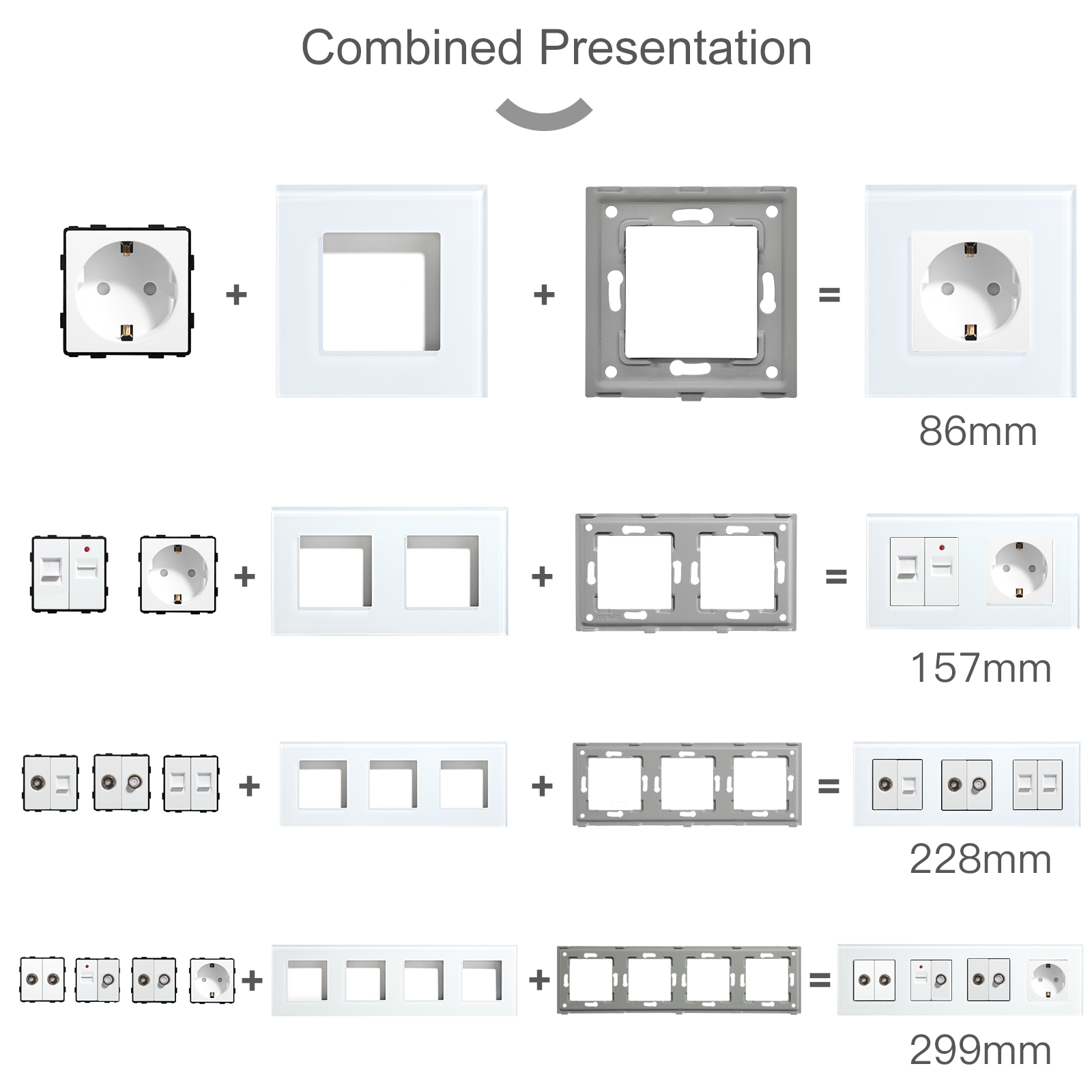 BSEED EU Standard Wall Socket  - Home Automation Panel Diy avis et prix
