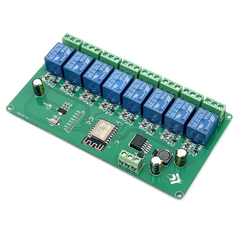 ESP8266 WIFI 8 Channel Relay M - Relay 8 Channel Board avis et prix