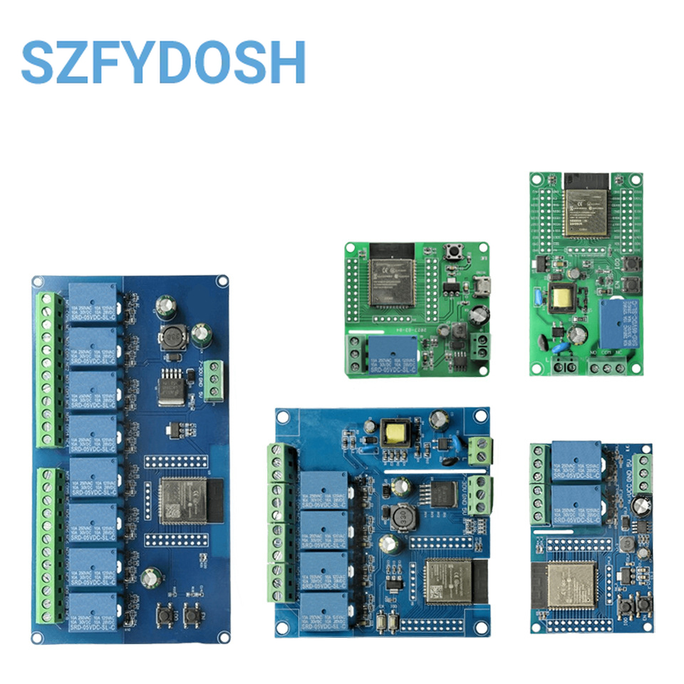 1/2/4/8 Channel WIFI Bluetooth - Relay 8 Channel Board avis et prix