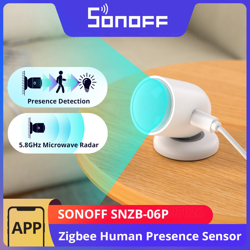 SONOFF SNZB-06P Zigbee Human P - Sonoff Basic Switch avis et prix