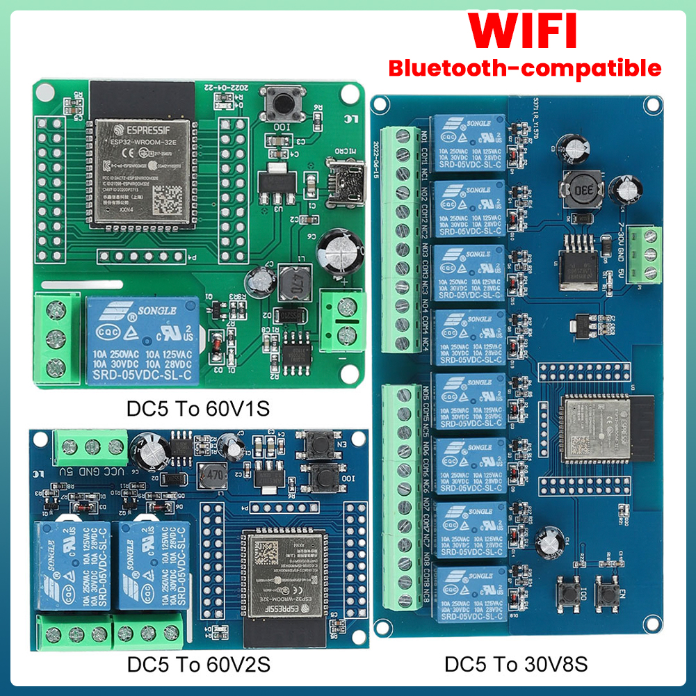 ESP32 Power Supply Module 1/2/ - Relay 8 Channel Board avis et prix