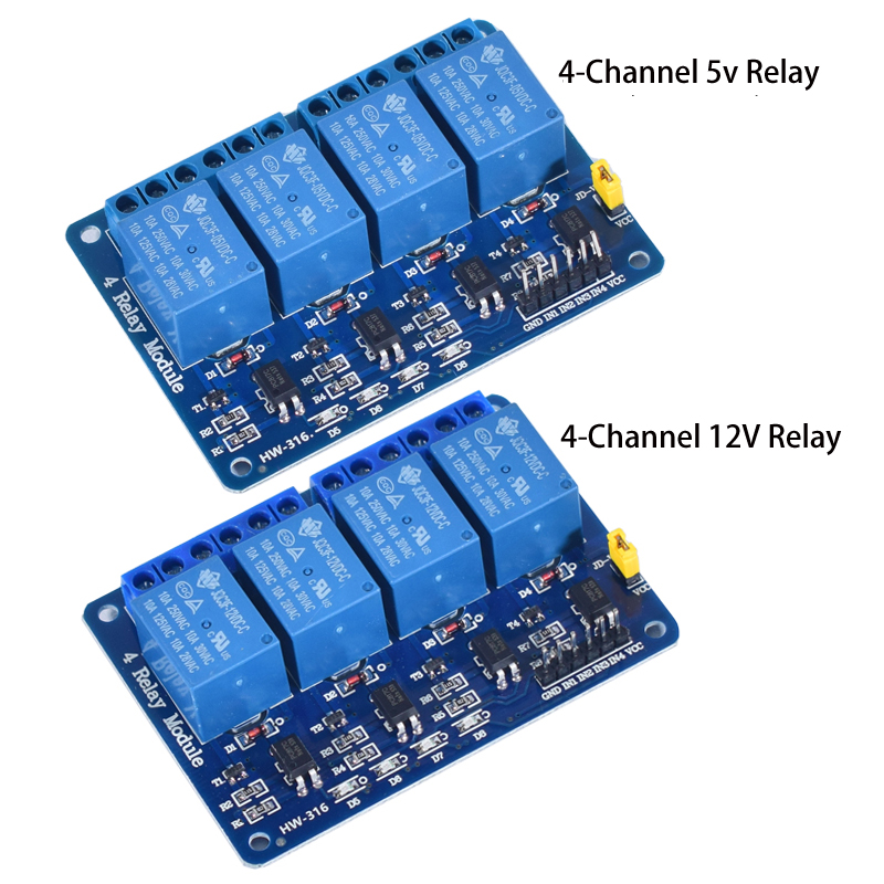 DC 5V 12V 24V 1 2 4 6 8 Channe - Relay 8 Channel Board avis et prix