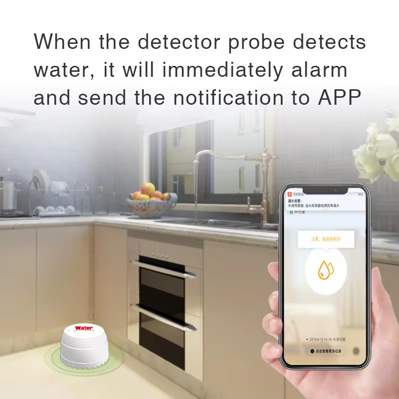 Tuya WiFi Water Leak Detector  - Home Automation Technology avis et prix