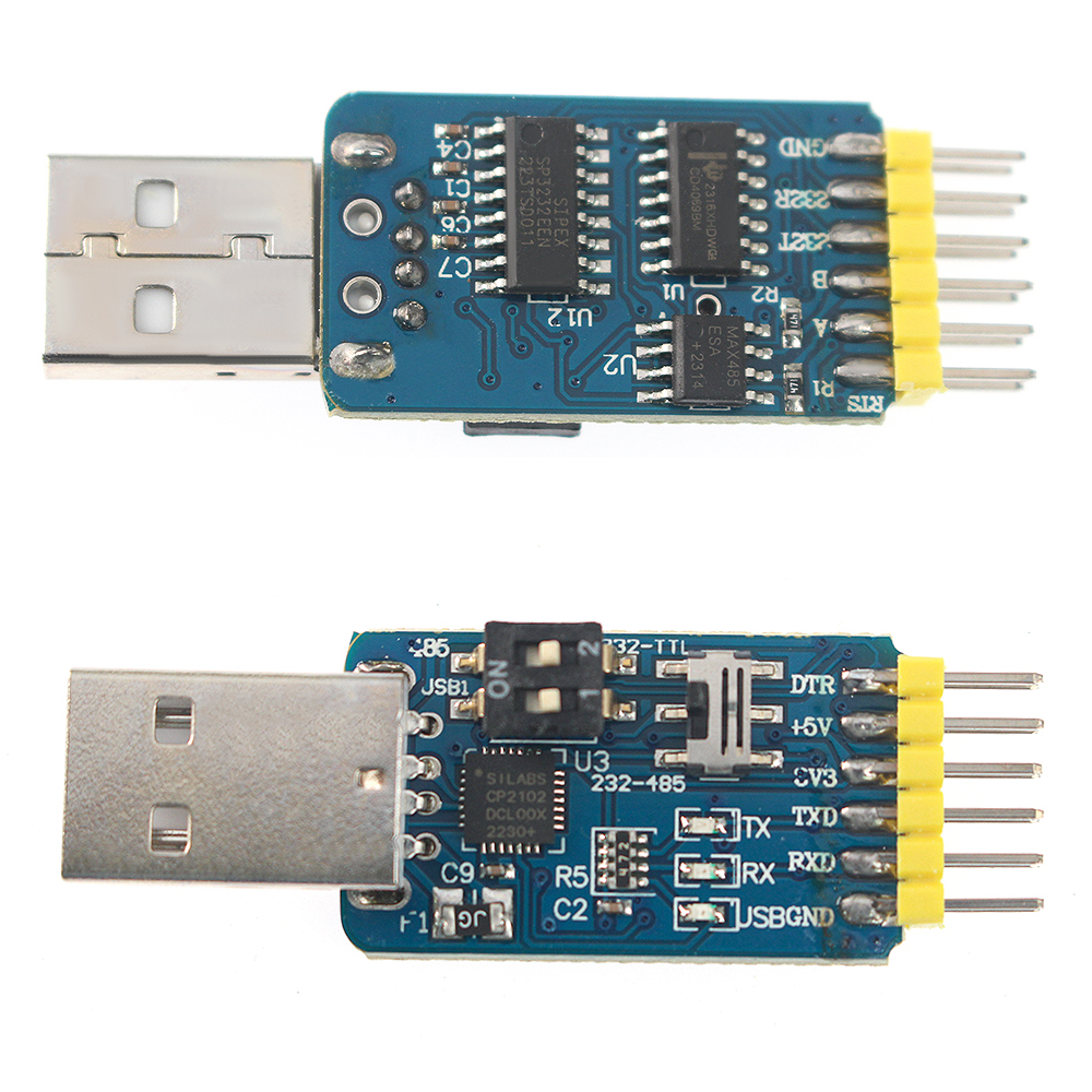 6 in 1 USB Serial Adapter CP21 - Level Shifter 3.3V avis et prix