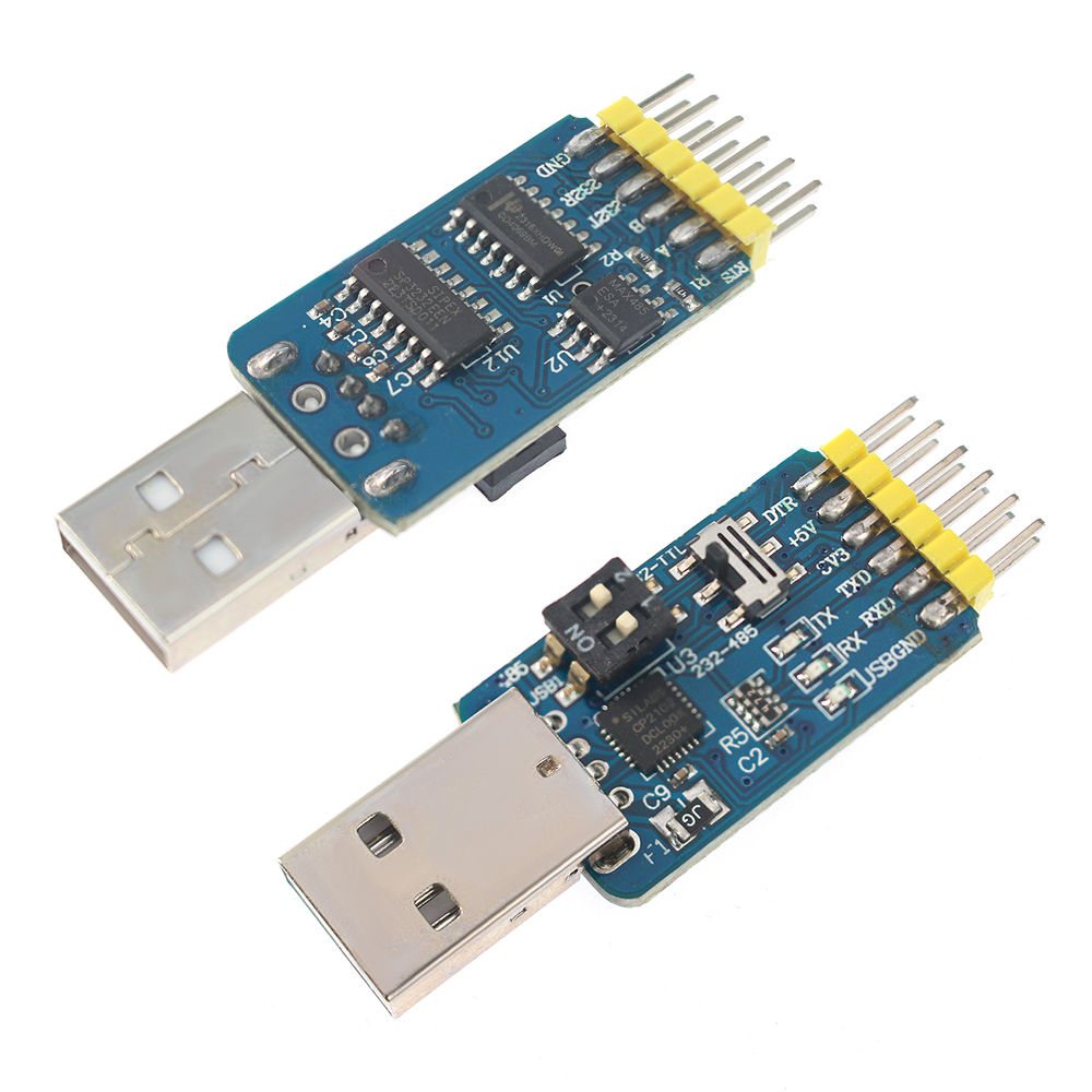 6 in 1 USB Serial Adapter CP21 - Level Shifter 3.3V avis et prix