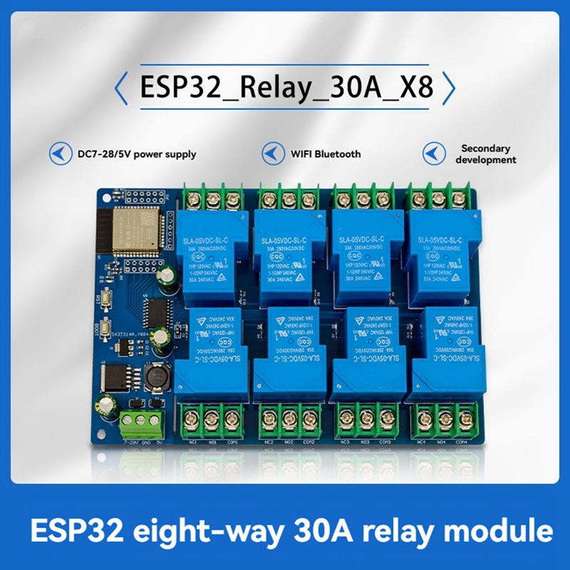8 Channel Relay Module 30A DC7 - Relay 8 Channel Board avis et prix