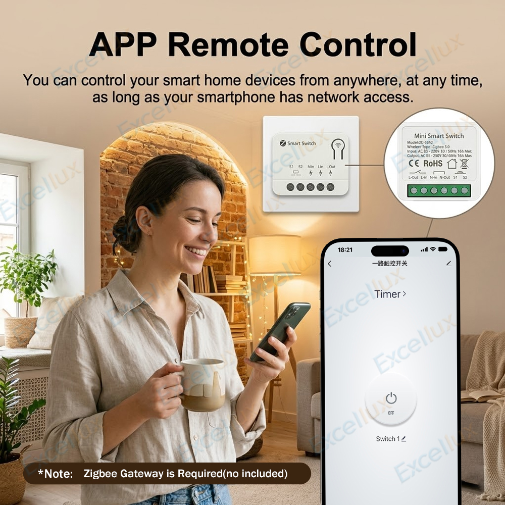 Zigbee 3.0 Mini Smart Switch D - Smart Home Automation Diy avis et prix