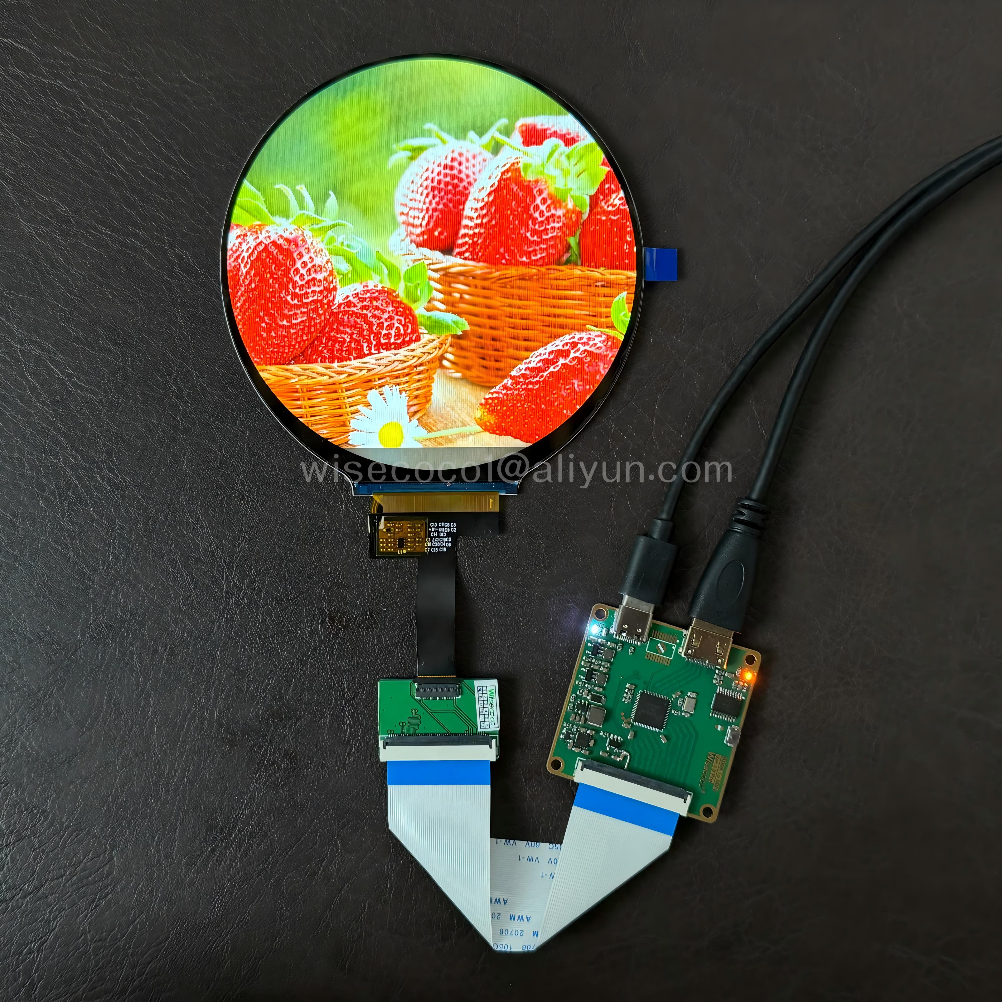 Wisecoco 4 Inch Round LCD Disp - Home Automation Raspberry Pi avis et prix