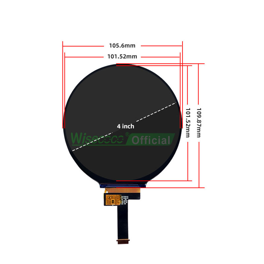 Wisecoco 4 Inch Round LCD Disp - Home Automation Raspberry Pi avis et prix