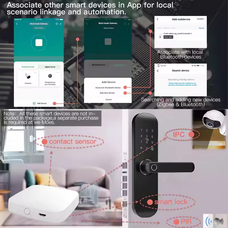 MOES Tuya ZigBee3.0 Smart Hub, - Matter Hub Thread avis et prix