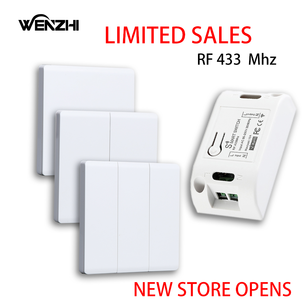 DIY RF 433Mhz Wireless Switch  - Home Automation Panel Diy avis et prix