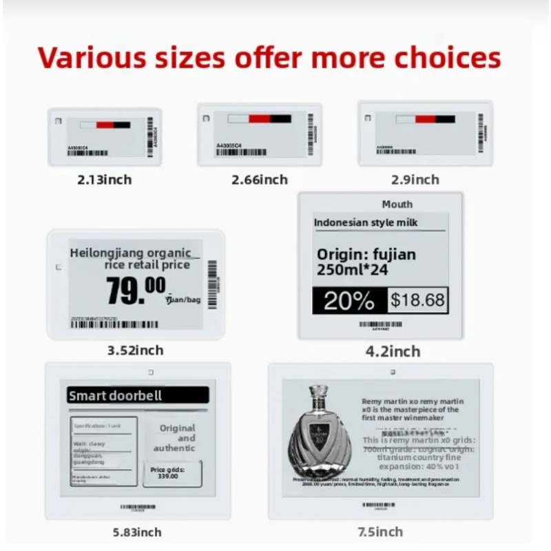 Eink Screen Bluetooth Version  - Display Epaper 2.9 avis et prix