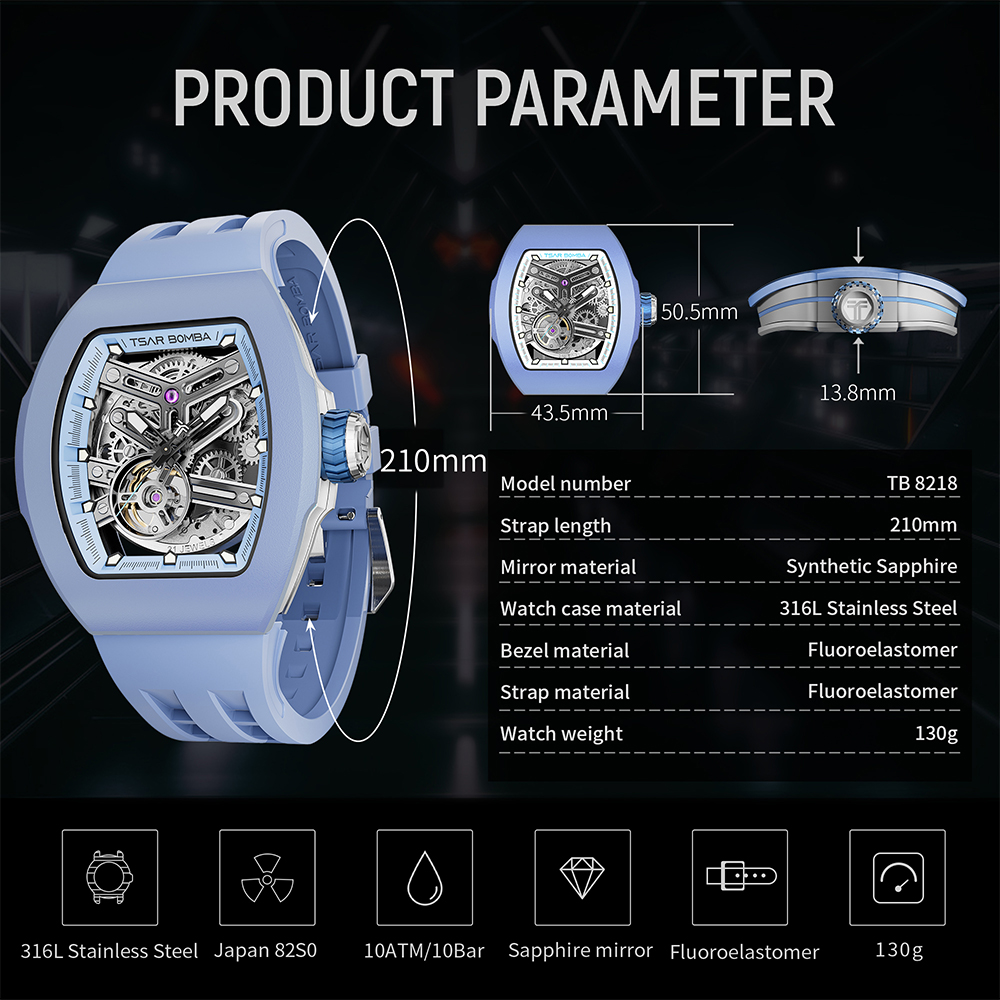 TSAR BOMBA DIY Automatic Watch - Home Automation Diy avis et prix