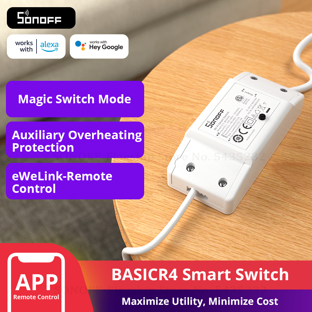 SONOFF BASICR4 Wifi Switch Sma - Sonoff Basic Switch avis et prix