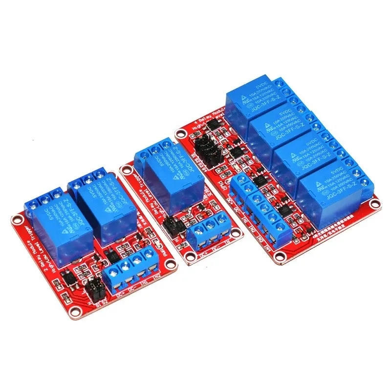 DC 5V 12V 24V 1 2 4 6 8 Channe - Relay 8 Channel Board avis et prix