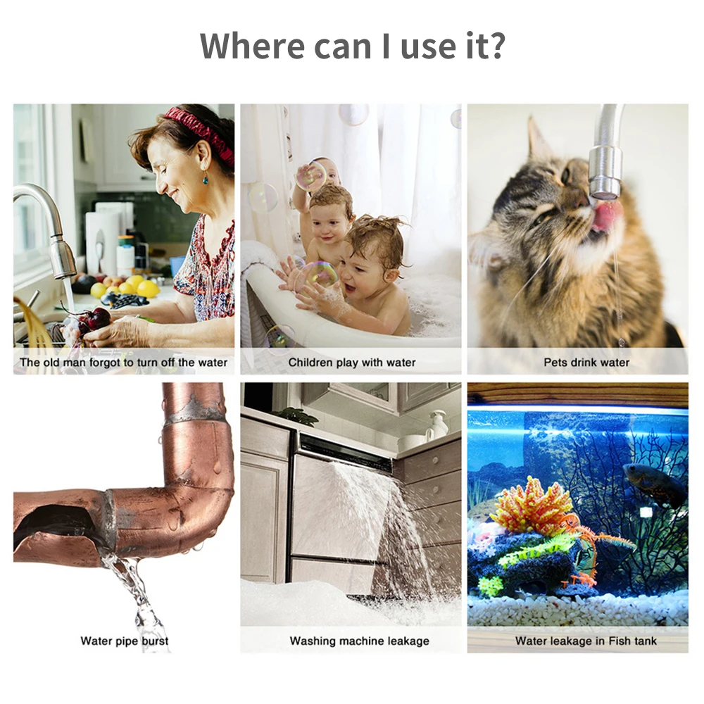 Tuya WiFi Zigbee Water Sensor  - Home Automation Technology avis et prix