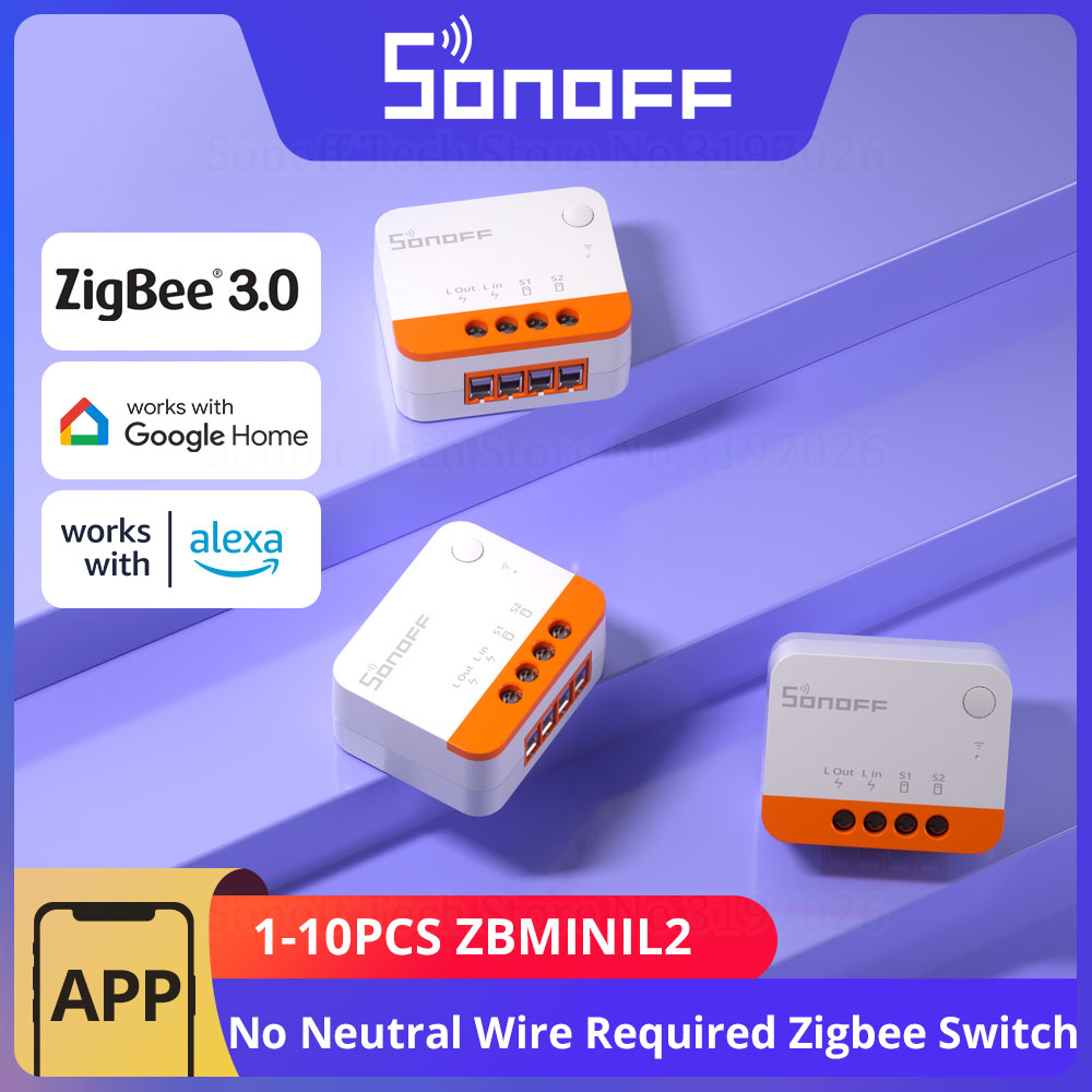 1-10PCS SONOFF ZBMINIL2 Zigbee - Sonoff Basic Switch avis et prix