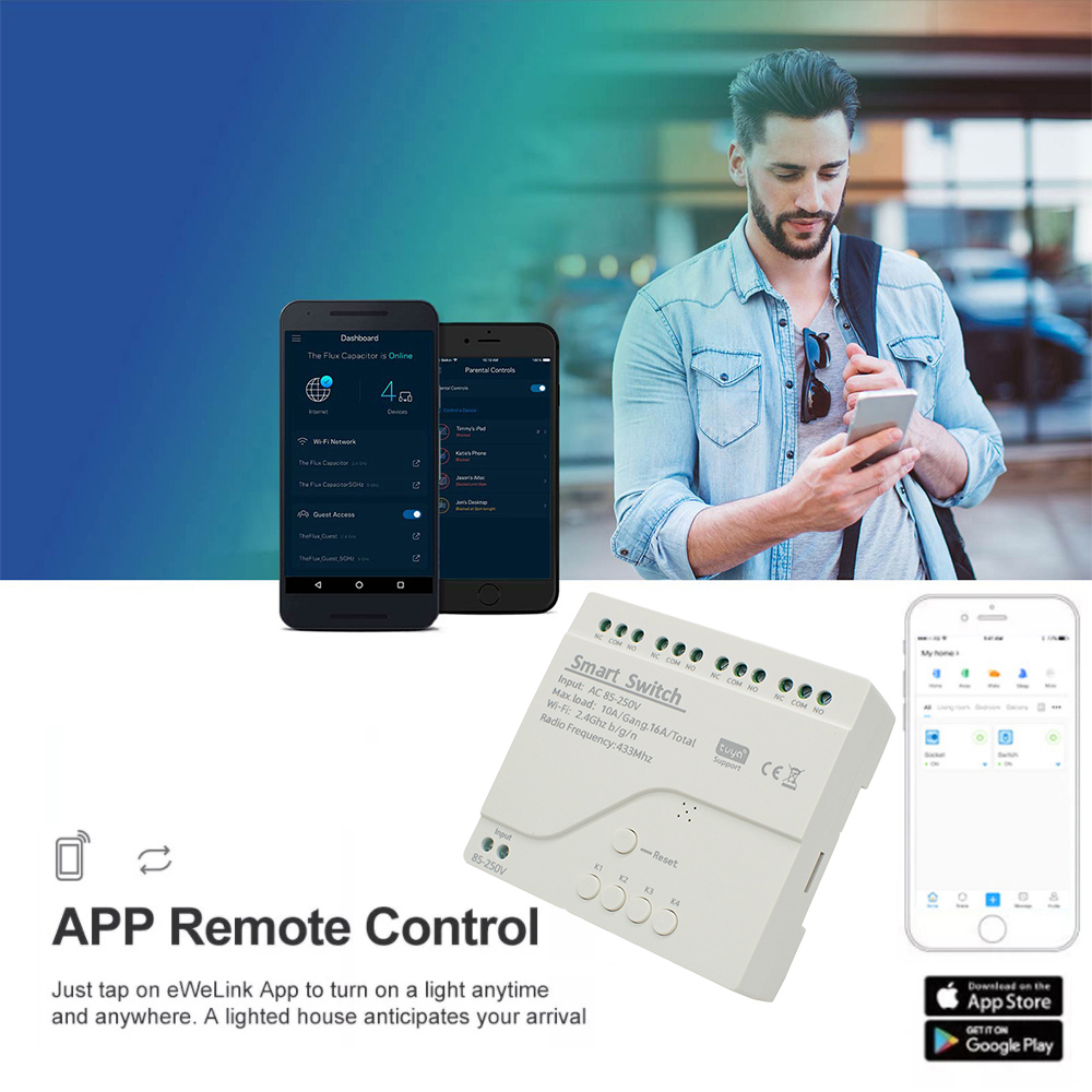 Wifi Smart Switch Home Automat - Home Automation Technology avis et prix