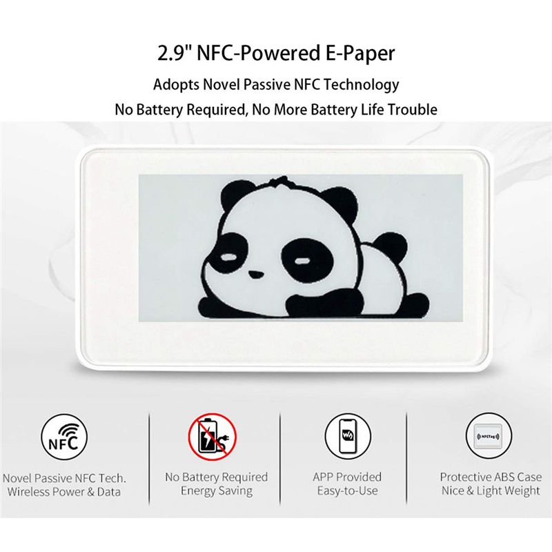 New  2.9 Inch Wireless NFC-Pow - Display Epaper 2.9 avis et prix