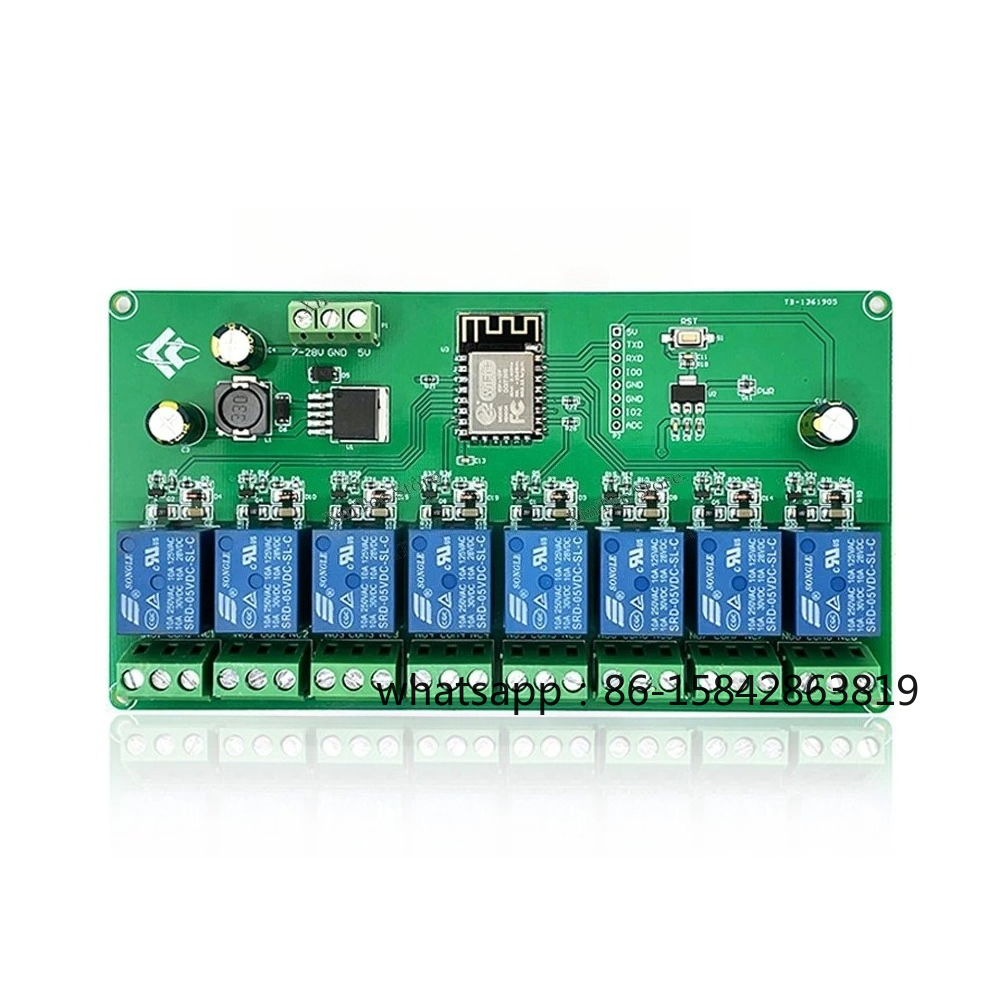 2/4/8 Channel ESP8266 Wireless - Relay 8 Channel Board avis et prix