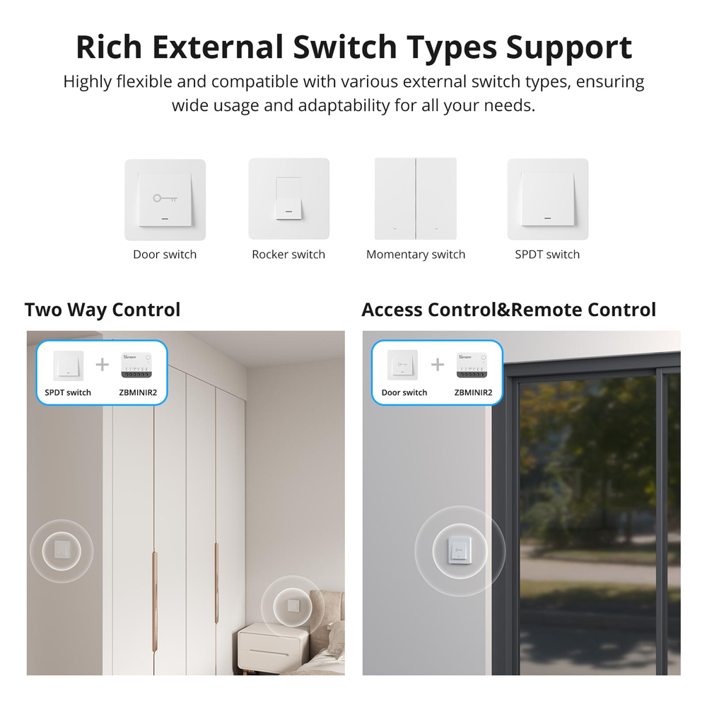 SONOFF ZBMINIR2 Extreme Zigbee - Sonoff Basic Switch avis et prix
