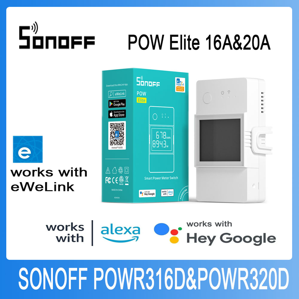 SONOFF Pow Elite Power Meter W - Sonoff Basic Switch avis et prix