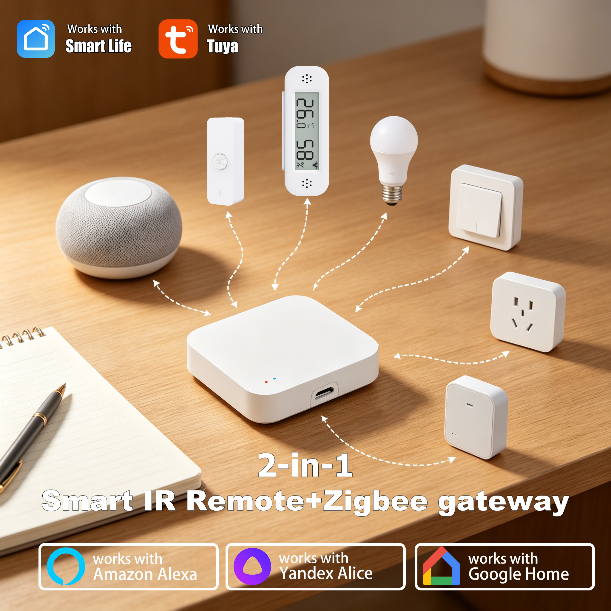 Tuya Zigbee 3.0 Gateway IR Rem - Matter Hub Thread avis et prix