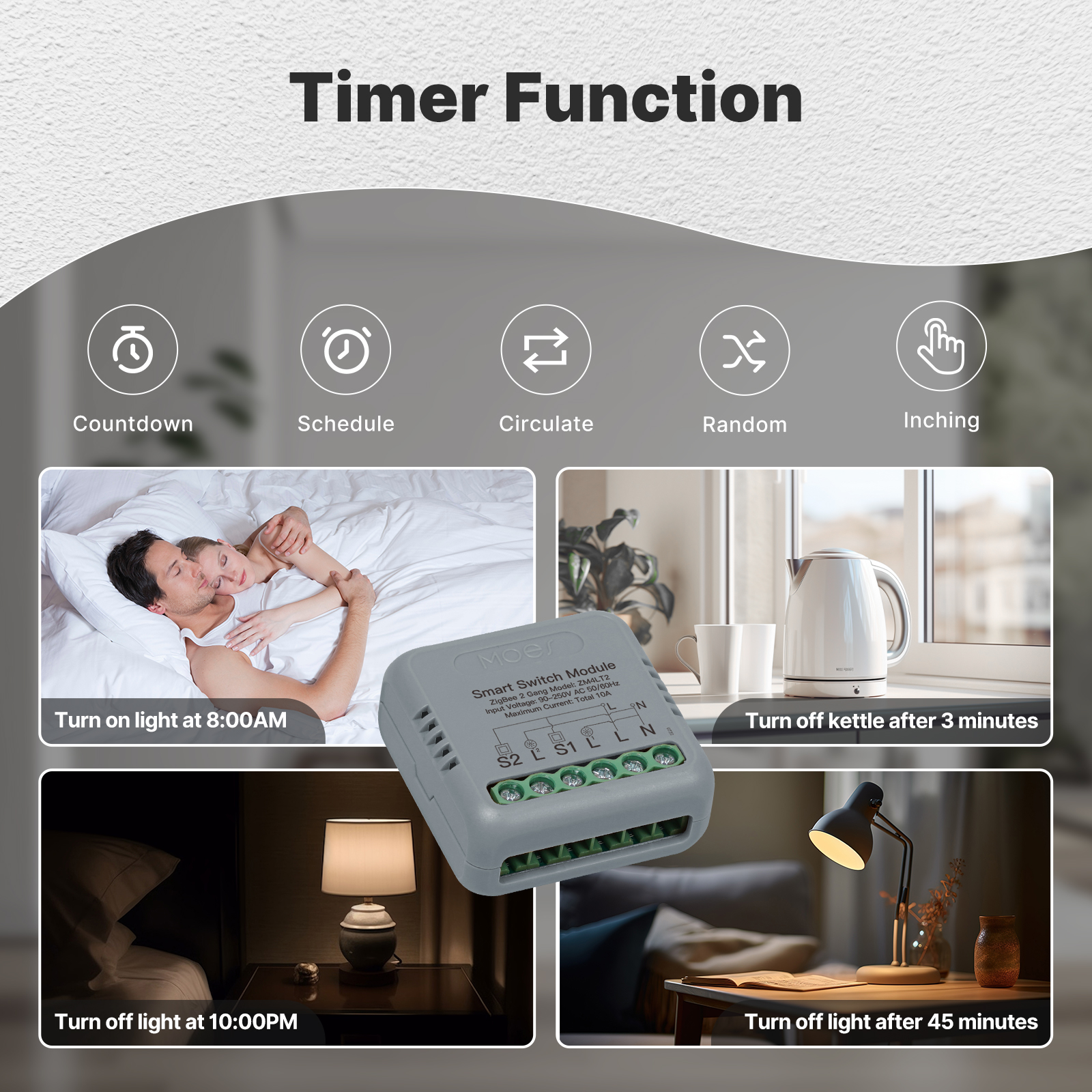 MOES Tuya WiFi Zigbee Mini DIY - Smart Home Automation Diy avis et prix