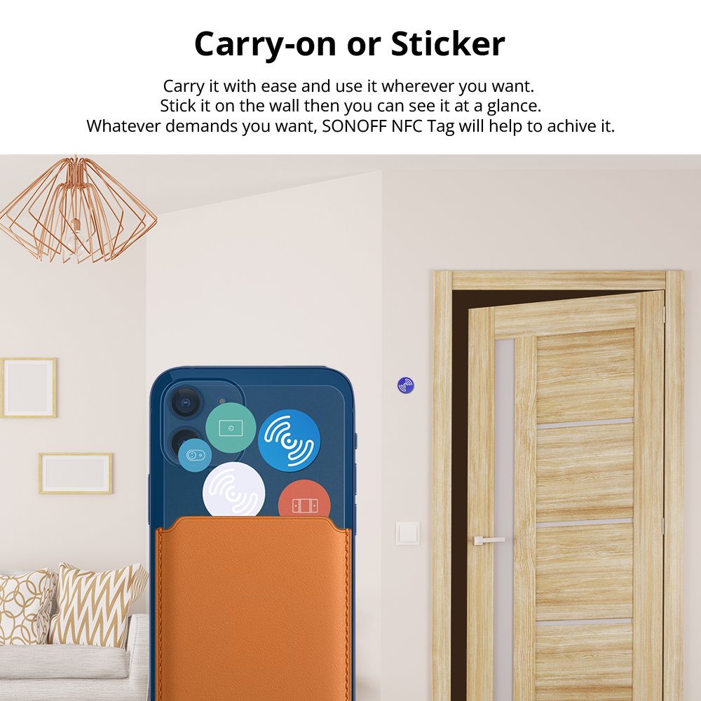 SONOFF NFC Tag Ntag215 Sticker - Sonoff Basic Switch avis et prix