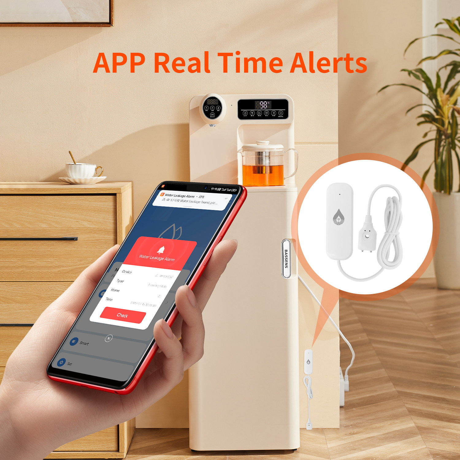 YFK Tuya WiFi Water Leakage Se - Home Automation Technology avis et prix