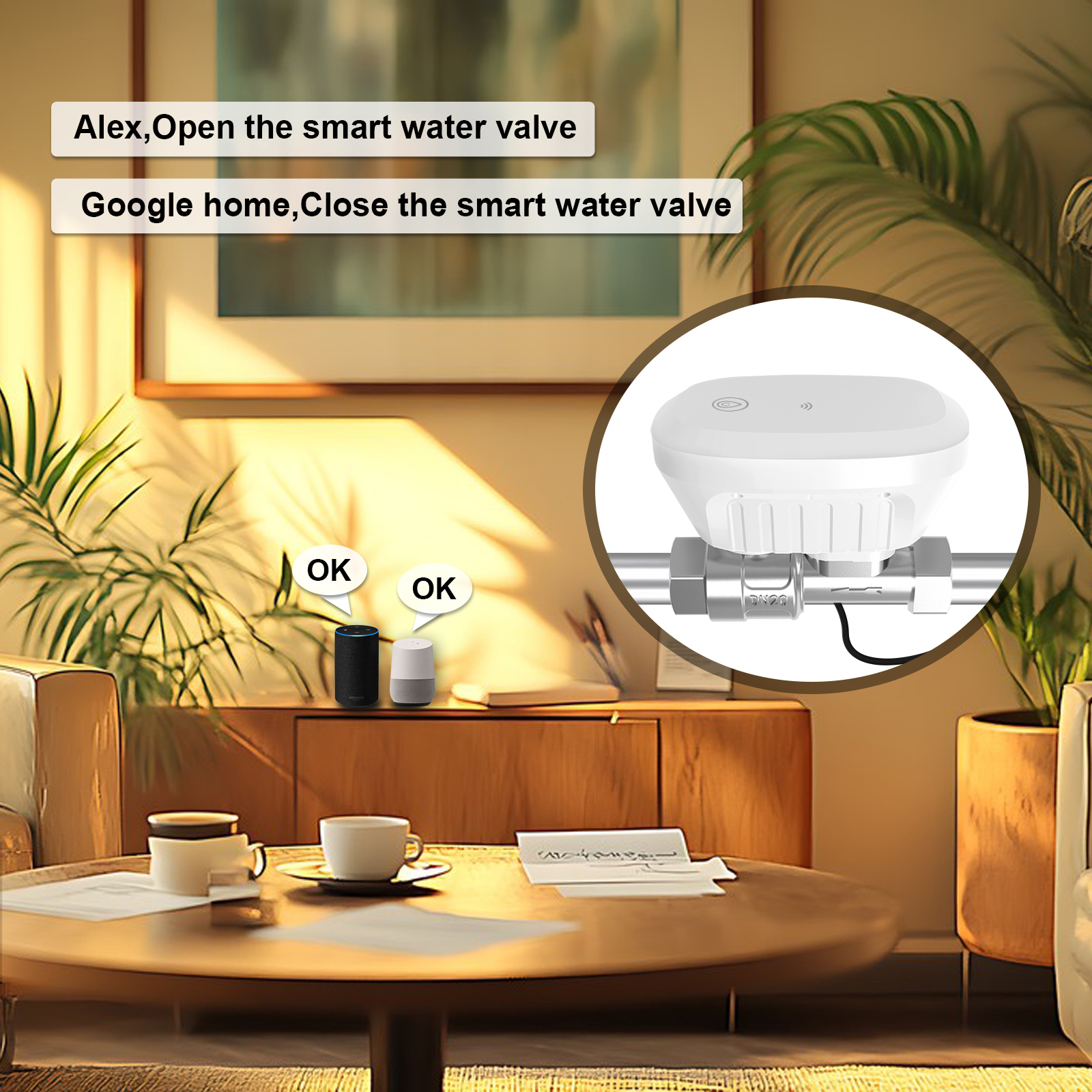Tuya Smart WiFi Water Valve Wa - Home Automation Technology avis et prix