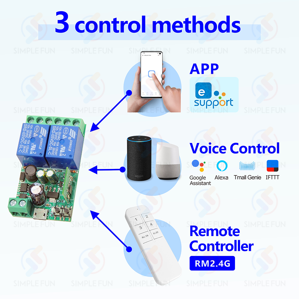 EWelink WiFi Smart Switch,DC 5 - Sonoff Basic Switch avis et prix