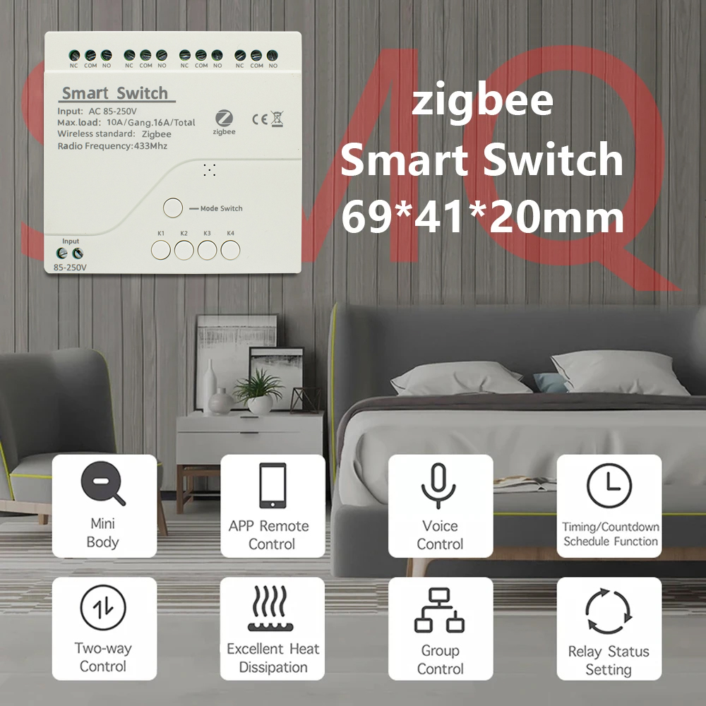 Zigbee Smart Switch Wifi Relay - Home Automation Technology avis et prix