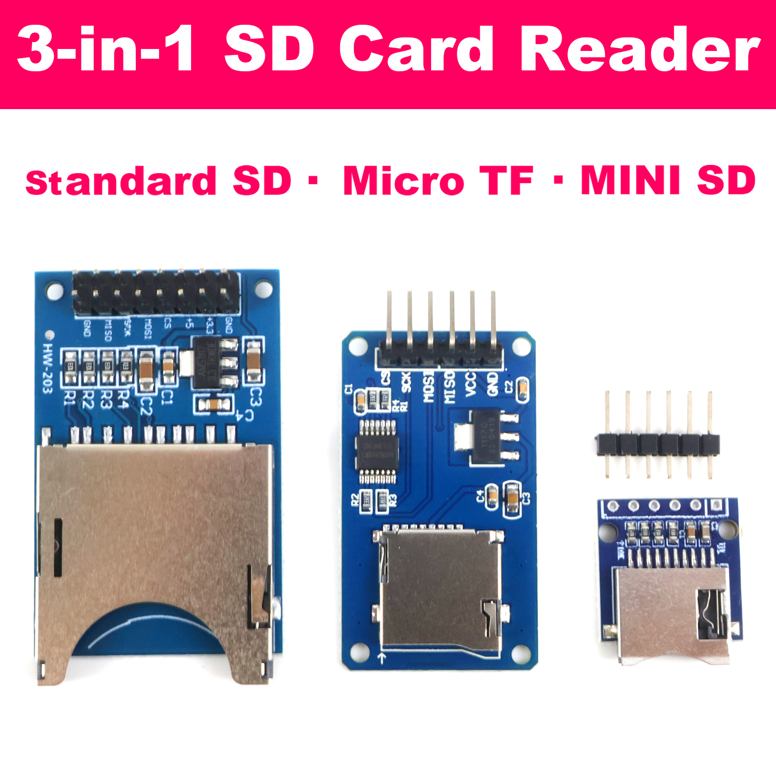 SD Card Reader Module Micro TF - Level Shifter 3.3V avis et prix