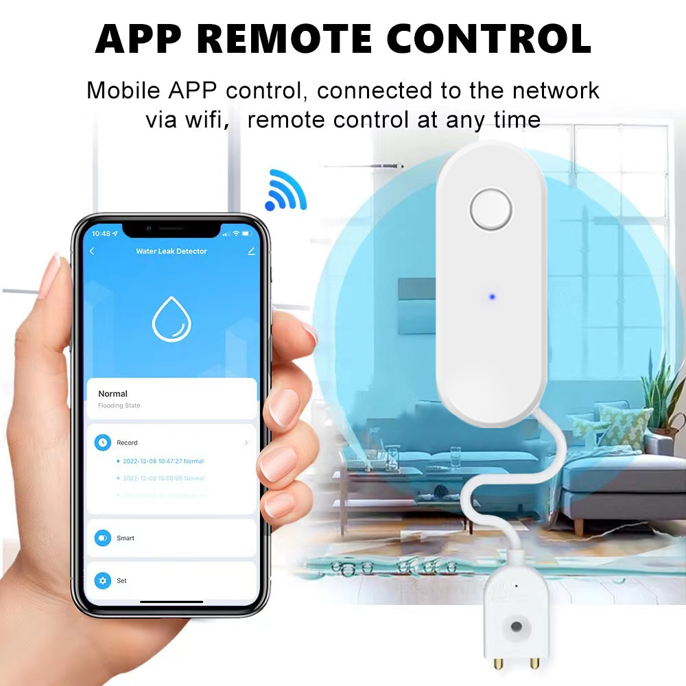 Tuya WiFi Smart Water Leak Sen - Home Automation Technology avis et prix