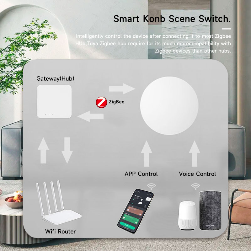 Zigbee3.0 2MQTT Smart Button S - Home Automation Technology avis et prix
