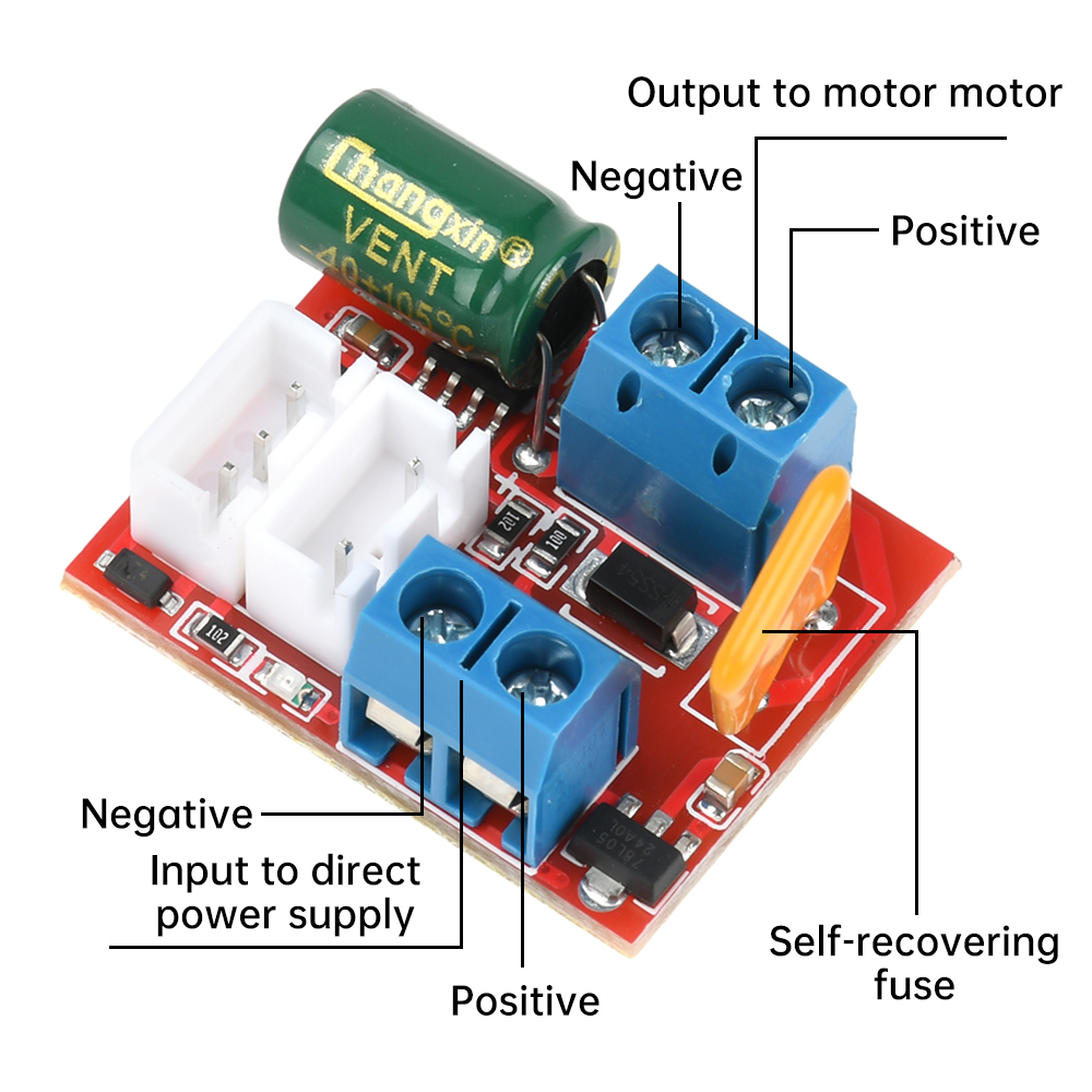DC Motor PWM Speed Controller  - Level Shifter 3.3V avis et prix