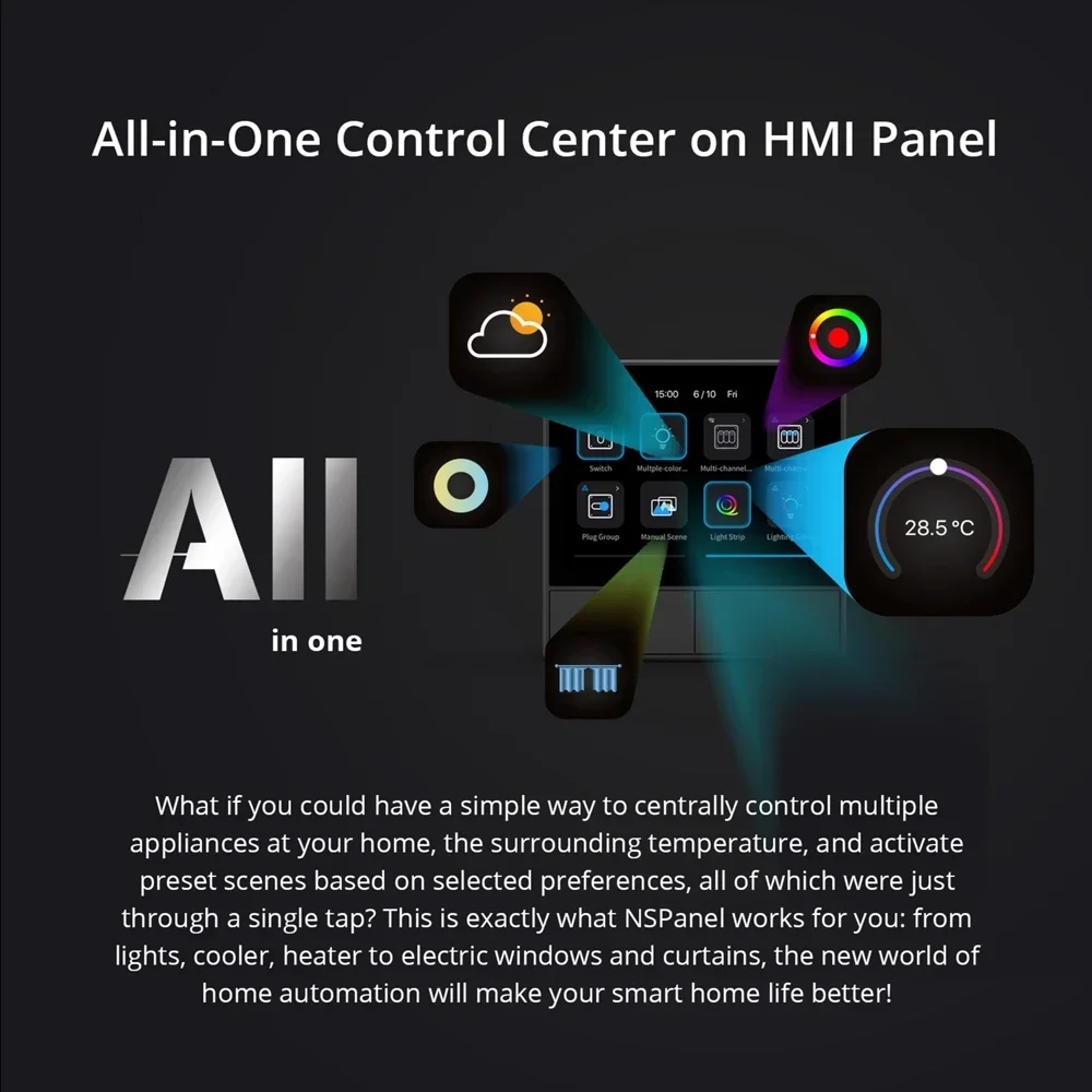 Smart Scene Wall Switch EU/US  - Home Automation Panel Diy avis et prix