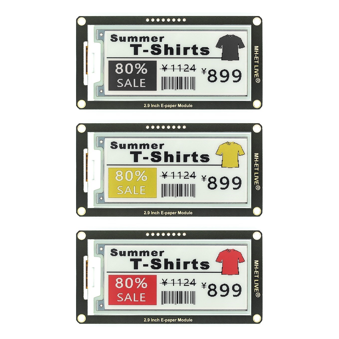 2.9 Inch Epaper Module E-paper - Display Epaper 2.9 avis et prix