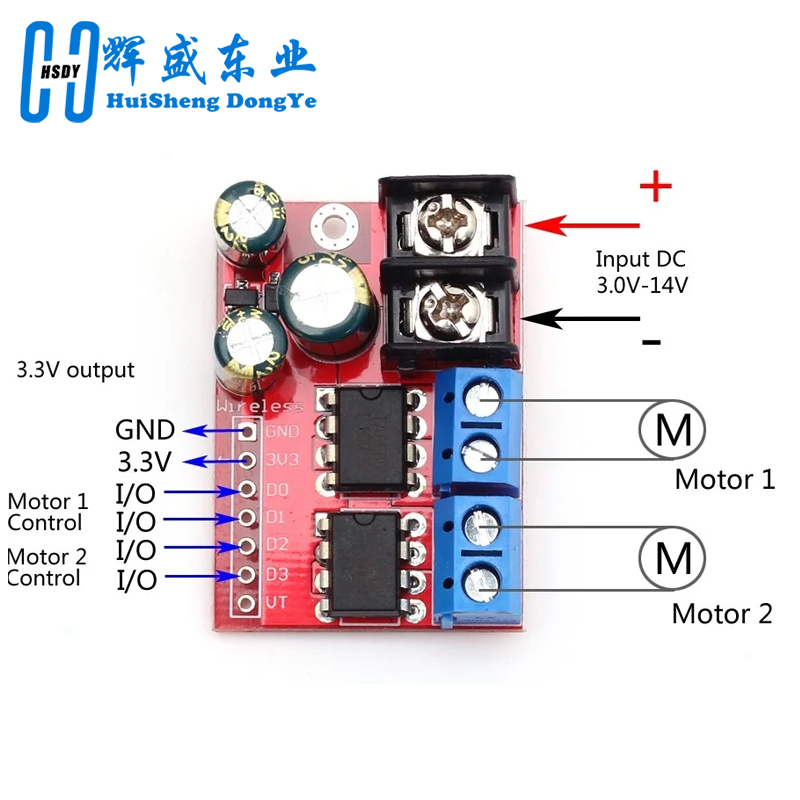 H Bridge Remote Control 5A 3V- - Level Shifter 3.3V avis et prix